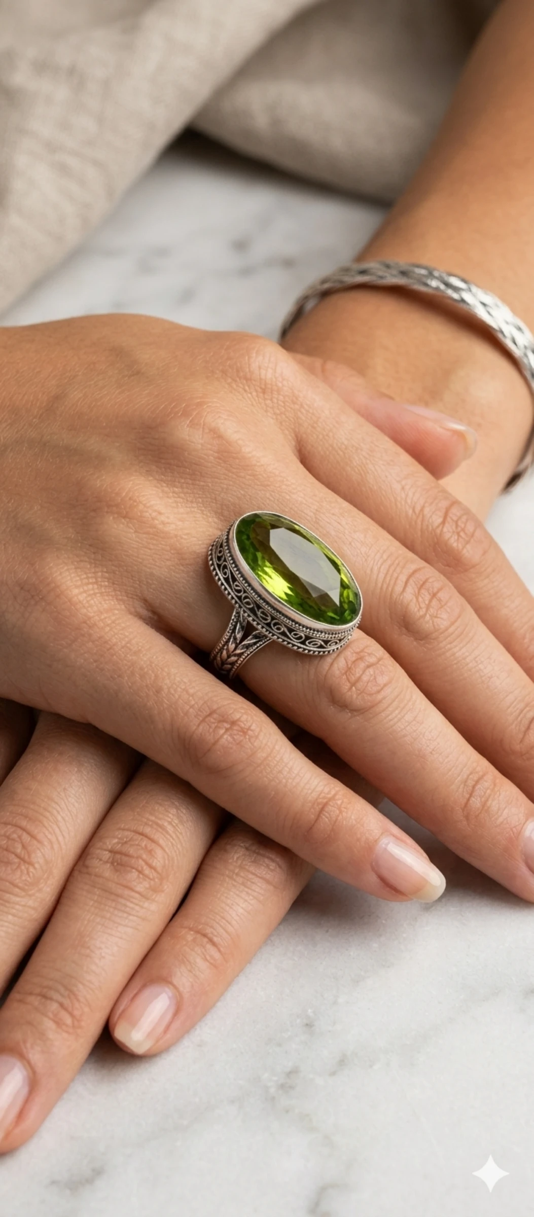 925 Sterling Silver Rings and Stone – photo 3
